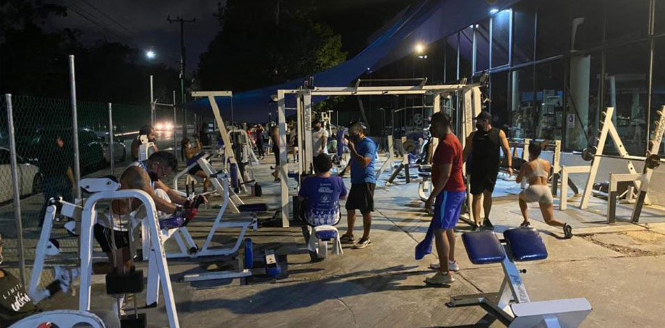 Reabrieron los gimnasios en Quintana Roo con un aforo del 50 por ciento