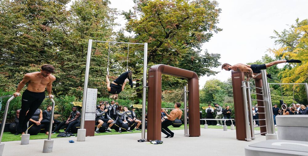 Technogym lanza el proyecto outdoor en Giardini Montanelli, Milán