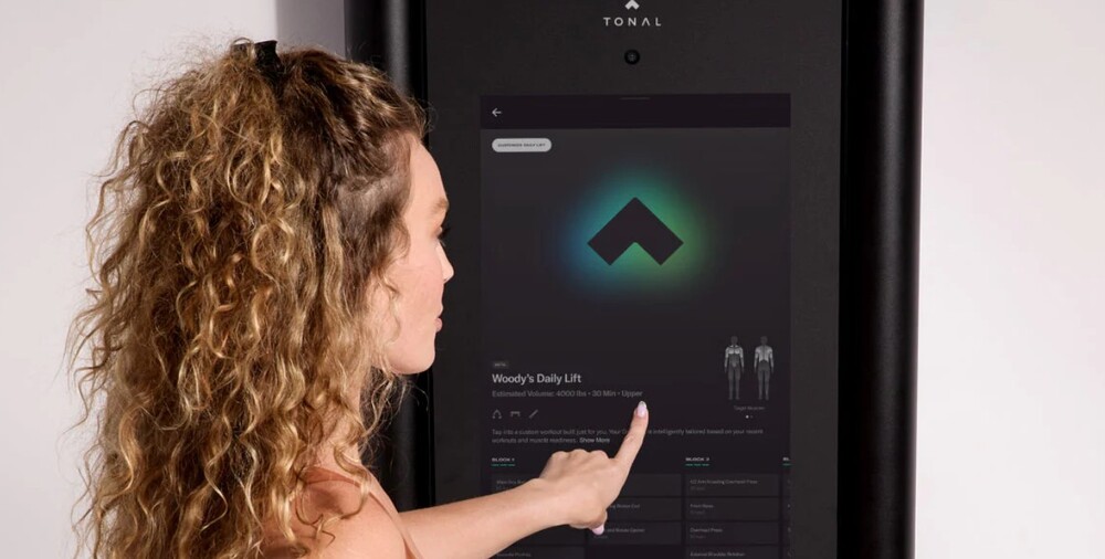 Tonal lanza Daily Lift, función personalizada de entrenamientos diarios