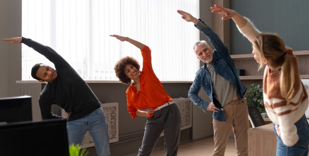 El ejercicio en el lugar de trabajo puede mejorar factores de riesgo cardiovascular