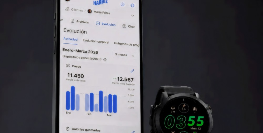 Harbiz colabora con Garmin para impulsar a los profesionales del fitness